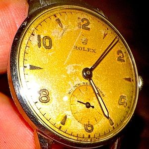 Rolex Genuine Mens Watch RARE Collectible in excellent condition. Ref. 3882 SS